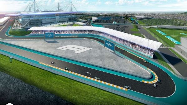 Представлен новый проект трассы Формулы 1 в Майами